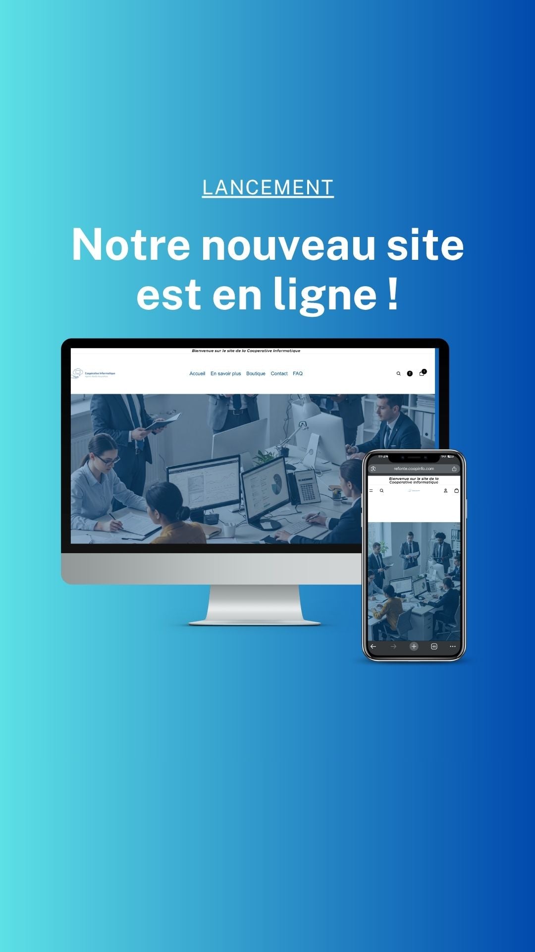 Le site fait peau neuve ! Bienvenue sur votre nouvel espace